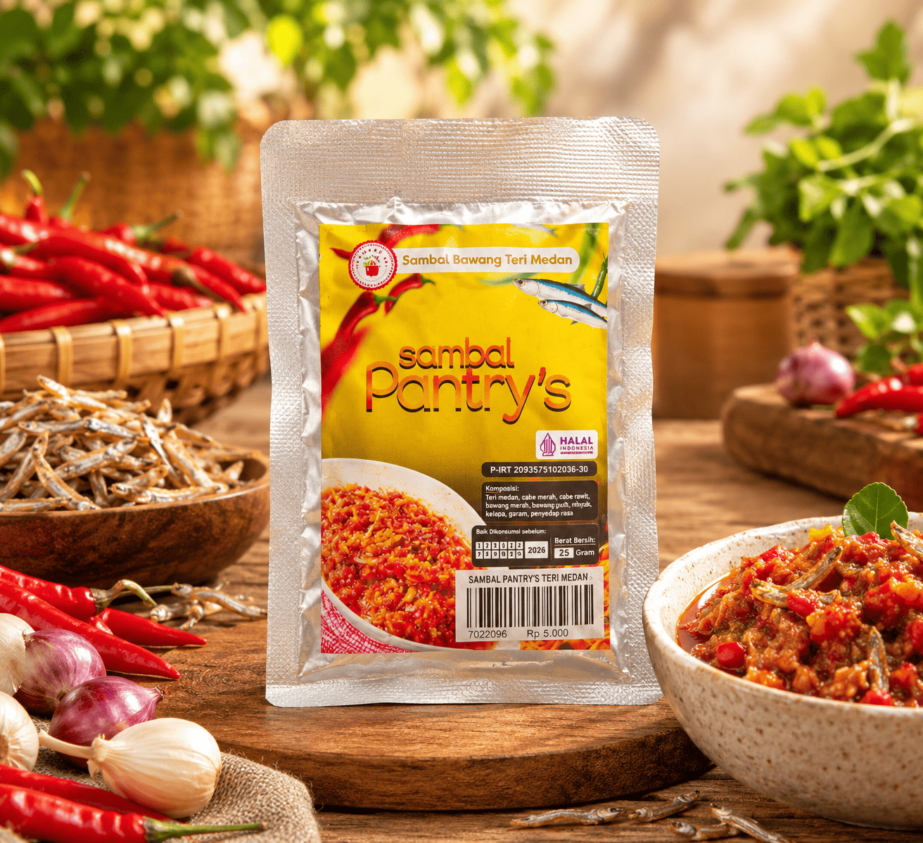 Sambal Pantry's Bawang Teri Medan Sachet