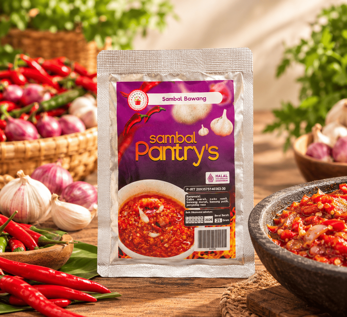 Sambal Bawang Pantry's Sachet