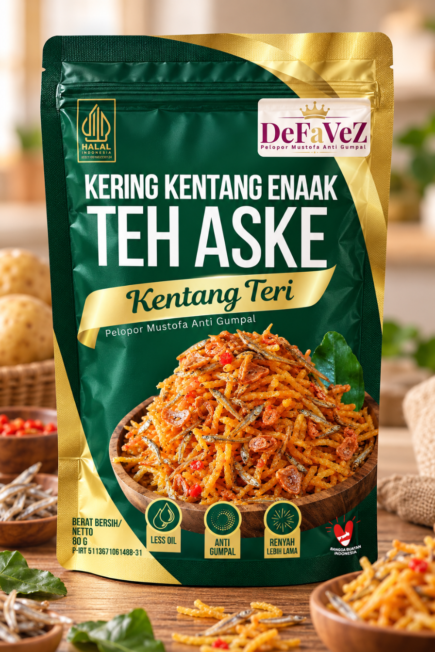 Kering Kentang Enaak Kentang Teri