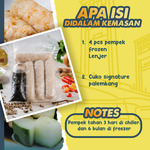 Pempek Lenjer Palembang Asli Siap Goreng | Pempek Siap Goreng Cuko Palembang | Camilan Palembang