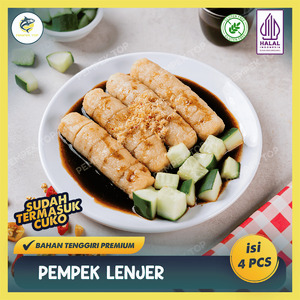 Pempek Lenjer Palembang Asli Siap Goreng | Pempek Siap Goreng Cuko Palembang | Camilan Palembang