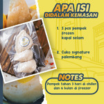 Pempek Kapal Selam Palembang Isi Telur Ayam Kocok | Frozen Food Enak Gurih | Siap Goreng dengan Cuko