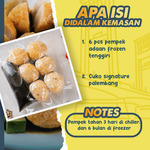 Pempek Adaan Palembang Asli Isi Tenggiri | Kenyal Enak | Frozen Food Praktis Tinggal Goreng