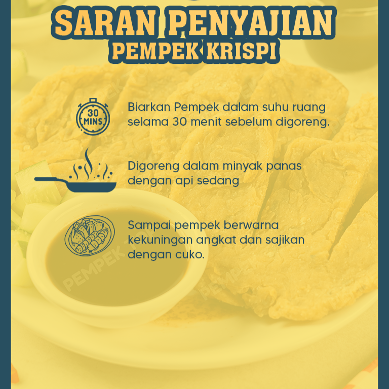 Pempek Krispi Palembang Asli | Cuko Khas Palembang | Frozen Food Enak & Praktis Tinggal Goreng