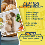 Pempek Campur JUMBO Palembang Asli | Pempek Jumbo Isi Tenggiri | Frozen Praktis Tinggal Goreng