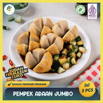 Pempek Adaan JUMBO Palembang Asli | Pempek Jumbo Isi Tenggiri | Praktis Tinggal Goreng