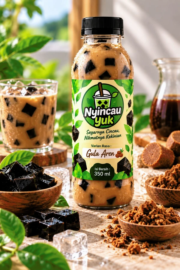 nyincau yuk original kemasan botol 350 ml