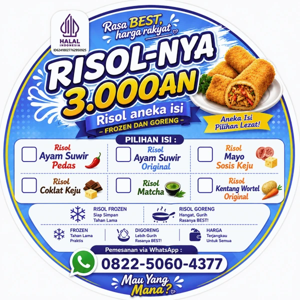 Risol ayam suwir