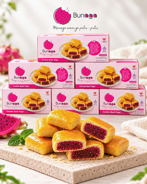 kukis buah naga