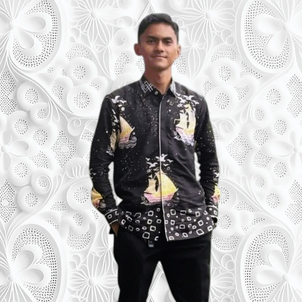 Batik Amewa_Motif Tugu Kapal Mundam Pesisir