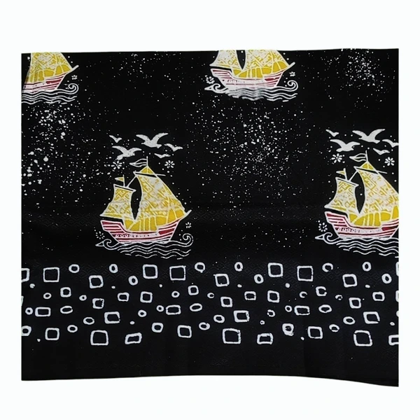 Batik Amewa_Motif Tugu Kapal Mundam Pesisir
