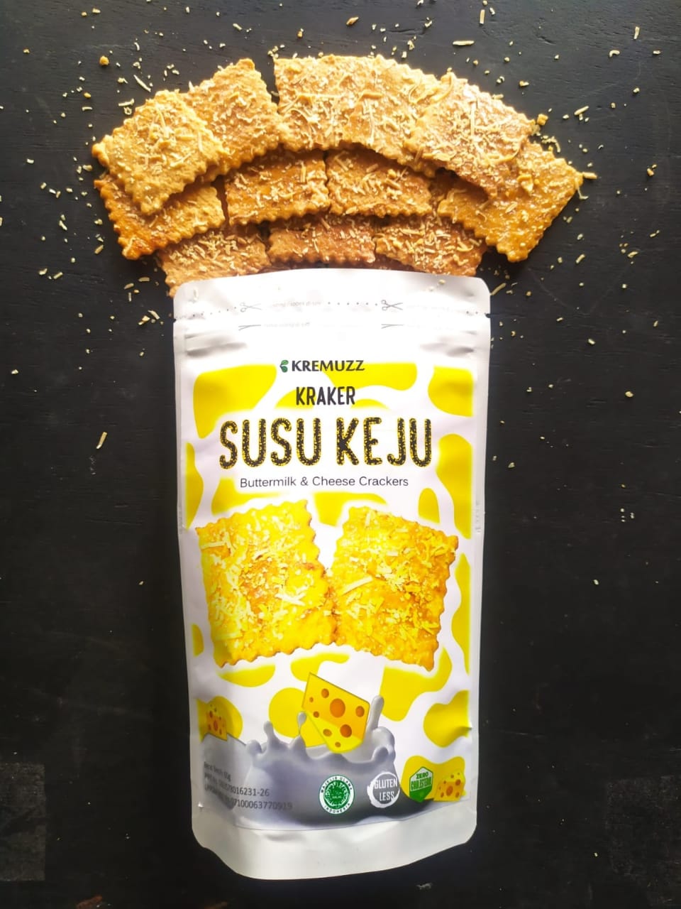 Kremuzz Kraker Rasa Susu Keju
