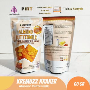 Kremuzz Kraker Rasa Almond Buttermilk