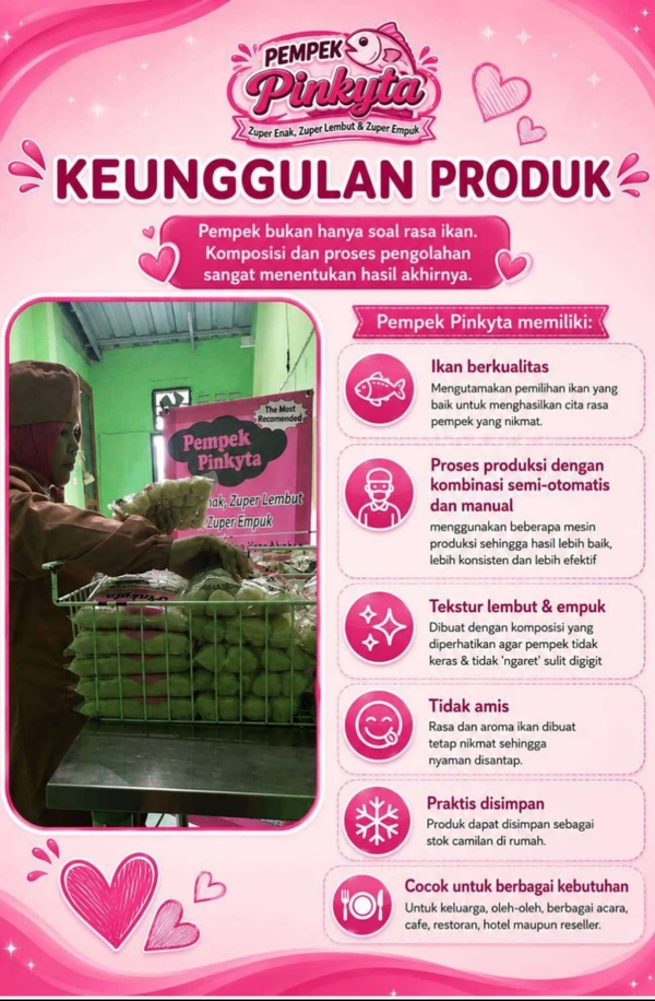 Pempek Zuper Enak, Zuper Lembut & Zuper Empuk