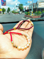 Gelang tali serut mutiara air tawar
