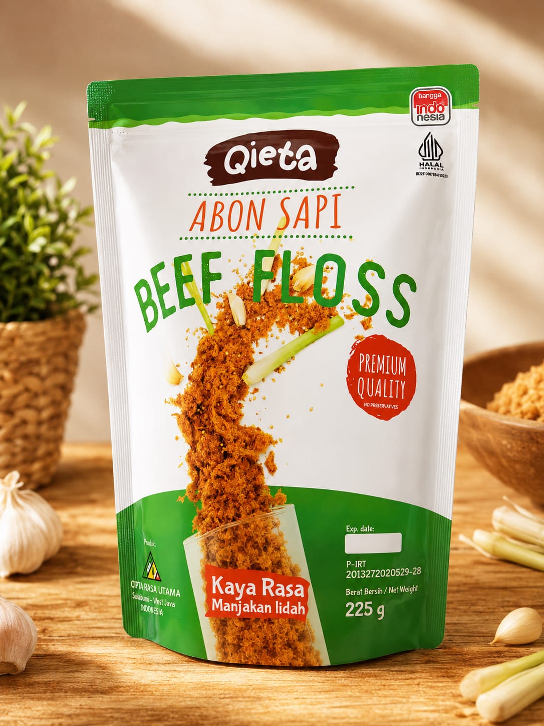 Abon Sapi Qieta 225g