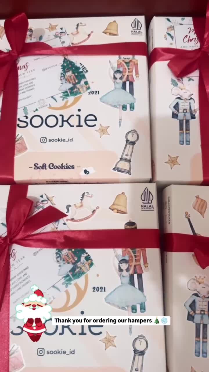 Soft Cookies box of 6 by SOOKIE