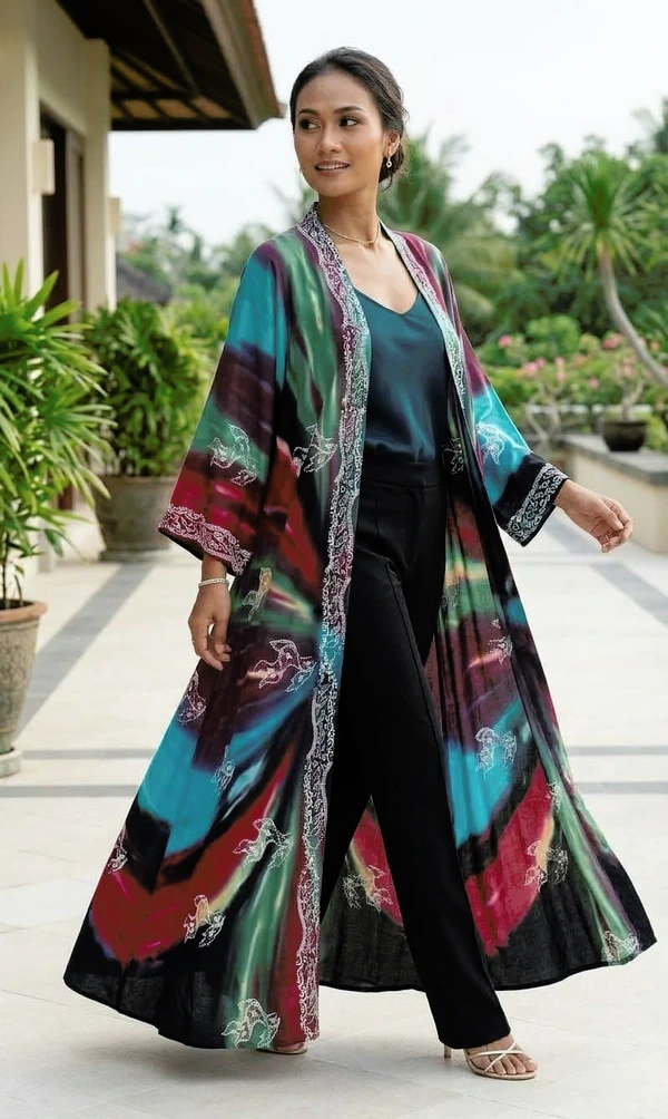 Batik Abstrak Amewa Mundam