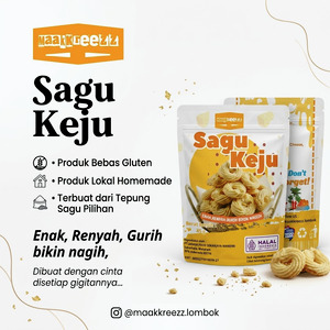 SAGU KEJU GLUTEN FREE