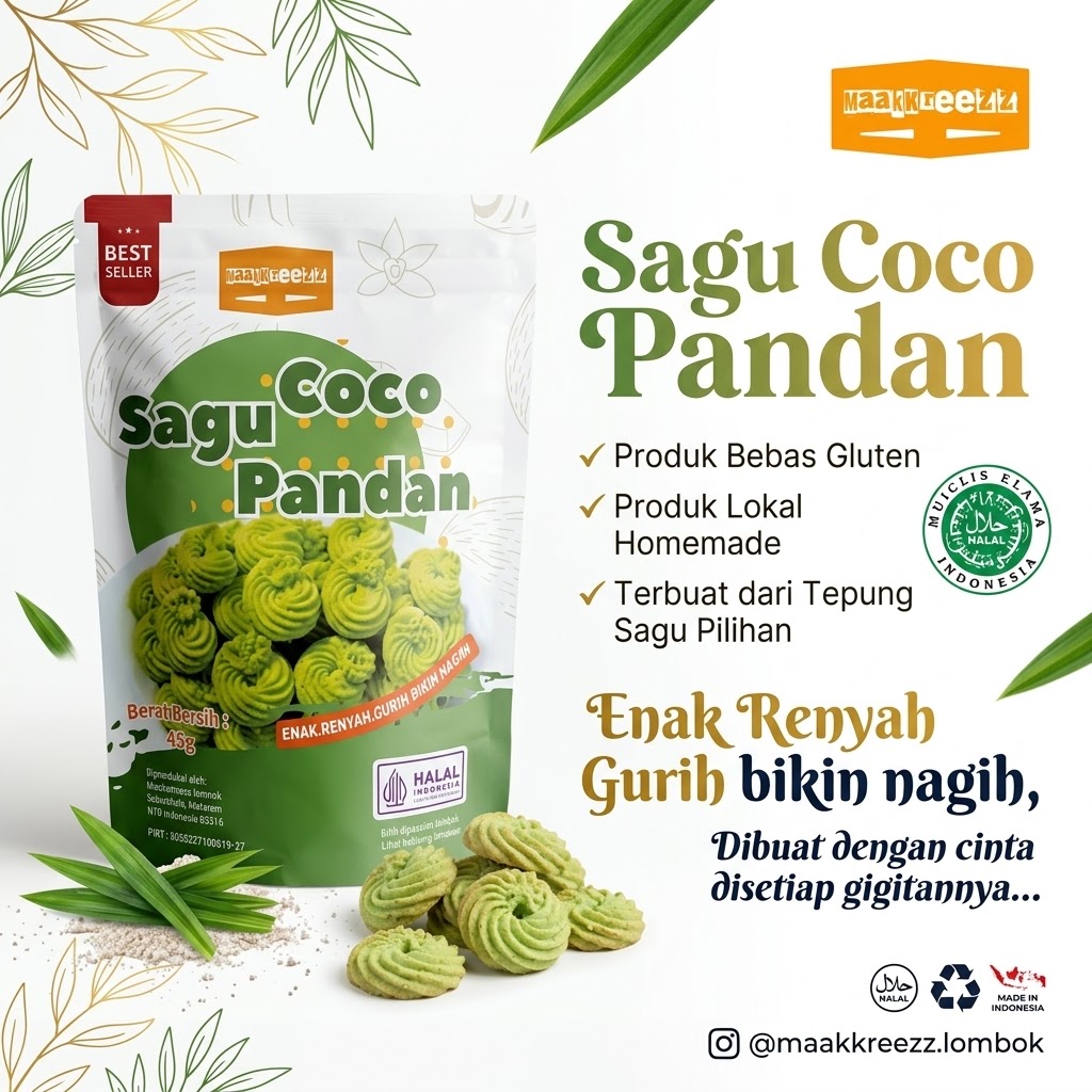 Sagu Coco Pandan