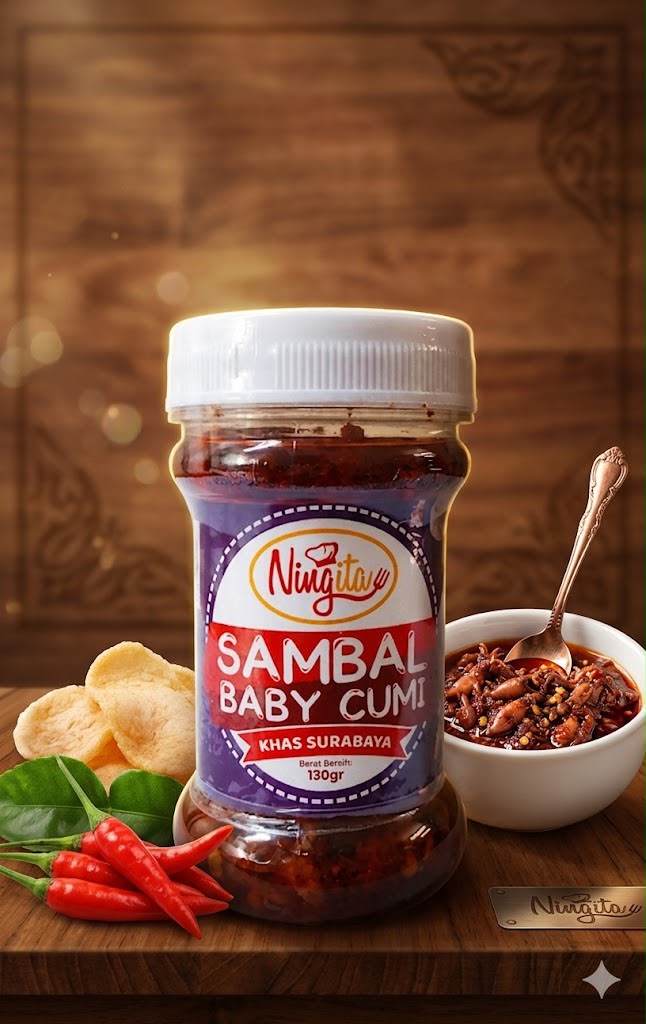 Sambal Baby Cumi Ning Ita - Sambal Ning Ita