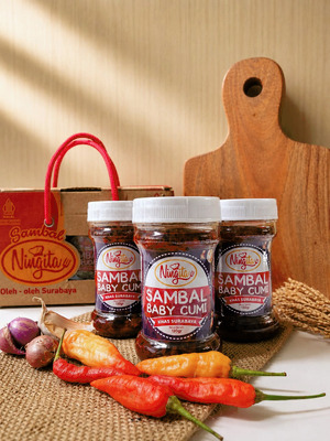 Sambal Baby Cumi Ning Ita - Sambal Ning Ita