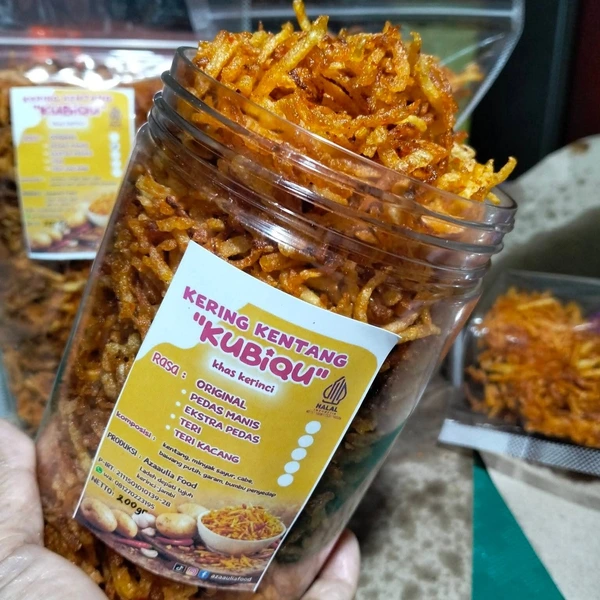 Kering Kentang KUBIQU 200gr