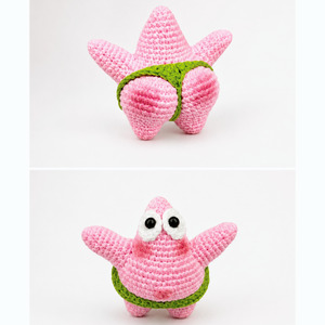 ALARA CROCHET - Gantungan Kunci Rajut - Patrick
