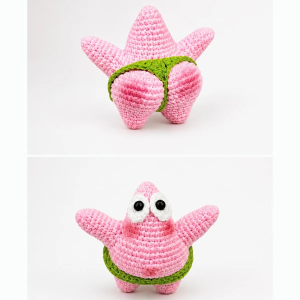 ALARA CROCHET - Gantungan Kunci Rajut - Patrick