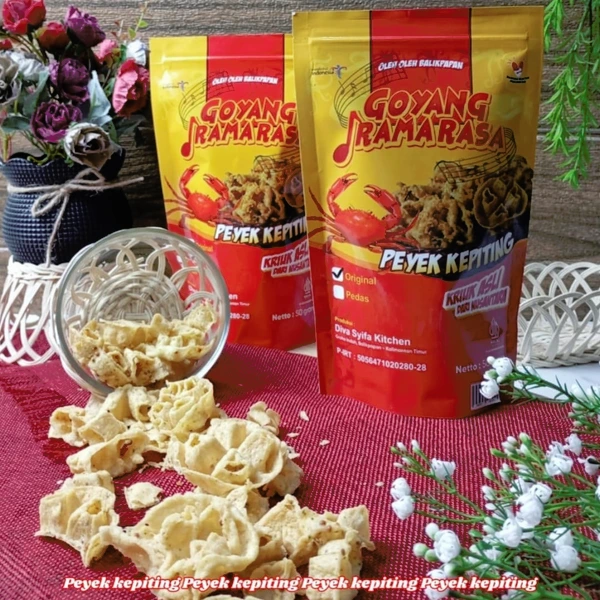 Peyek Kepiting 50 gram