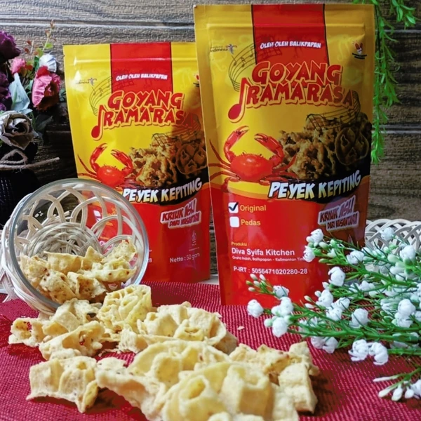 Peyek Kepiting 50 gram