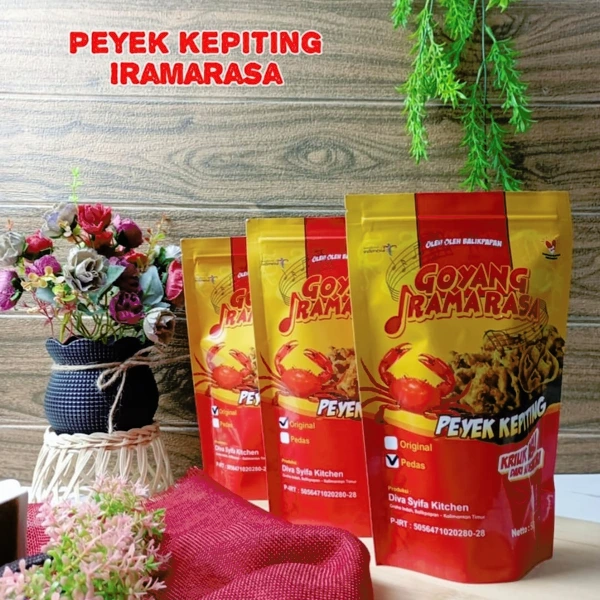 Peyek Kepiting 50 gram