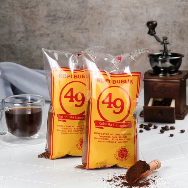 KOPI 49 ROBUSTA LAMPUNG TERLARIS 200GRM