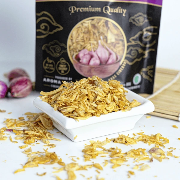BAWANG GORENG SUMENEP PREMIUM ASLI TANPA TEPUNG WUENAK NETTO 80G