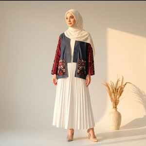 Aksara Kimono Outer Tenun Denim