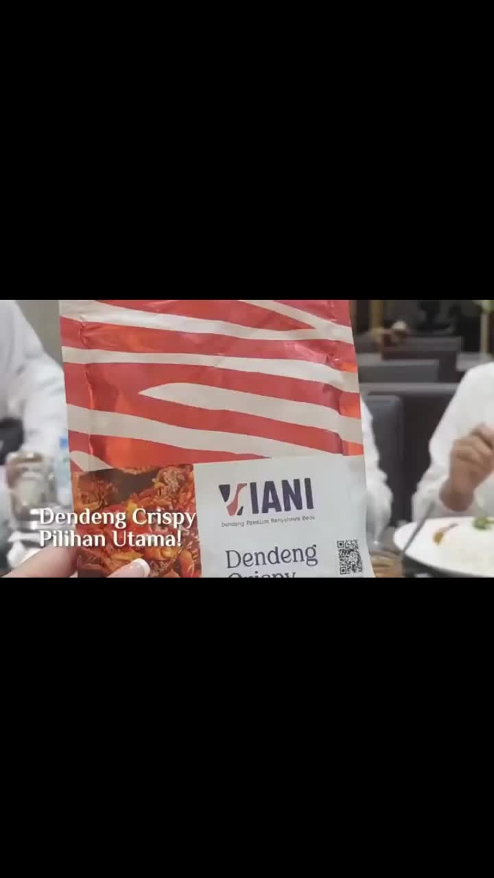 VIANI Dendeng Crispy Premium (150 gr) + Sambal