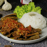 VIANI Dendeng Crispy Premium (150 gr) + Sambal