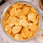 BAWANG PUTIH IRIS GORENG KATING ASLI TANPA TEPUNG PREMIUM WUENAK NETTO 130 G