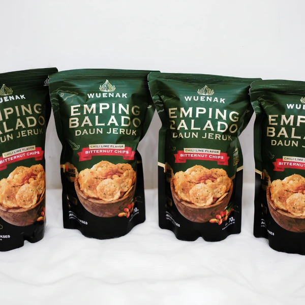 EMPING BALADO DAUN JERUK WUENAK KHAS CIREBON 70 G