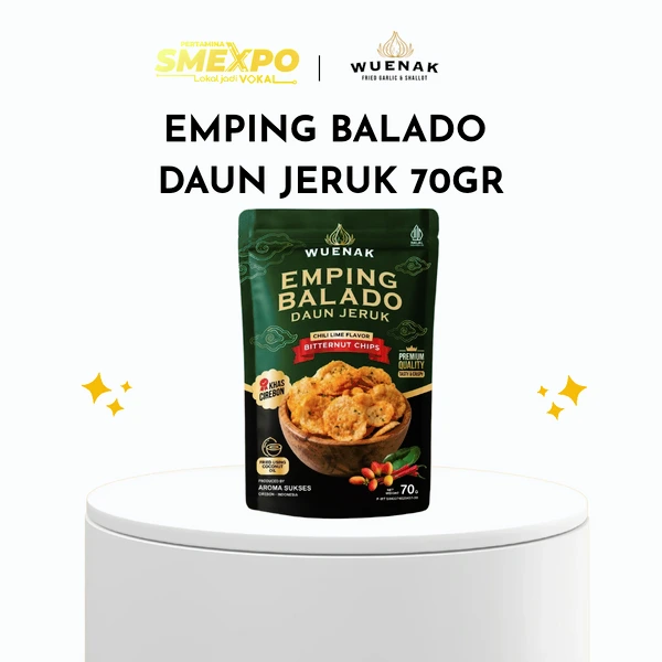 EMPING BALADO DAUN JERUK WUENAK KHAS CIREBON 70 G