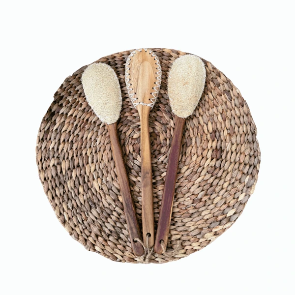 Sikat Punggung Natural Loofah back brush for Spa and Hotel Amenities
