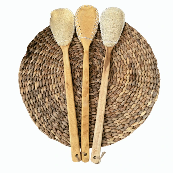 Sikat Punggung Natural Loofah back brush for Spa and Hotel Amenities