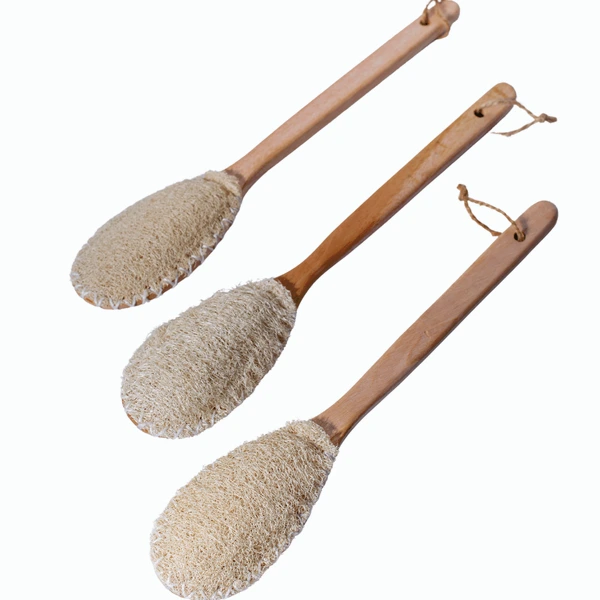 Sikat Punggung Natural Loofah back brush for Spa and Hotel Amenities