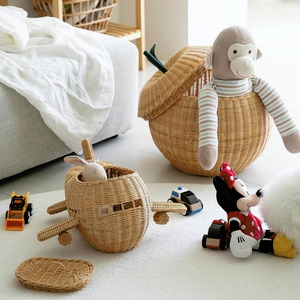 Airplane Rattan Decoration