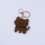 BAGCHARM/ LEATHER KEYCHAIN