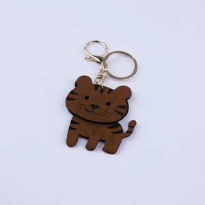 BAGCHARM/ LEATHER KEYCHAIN