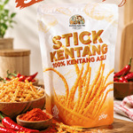 Stick Kentang Spicy 200gr