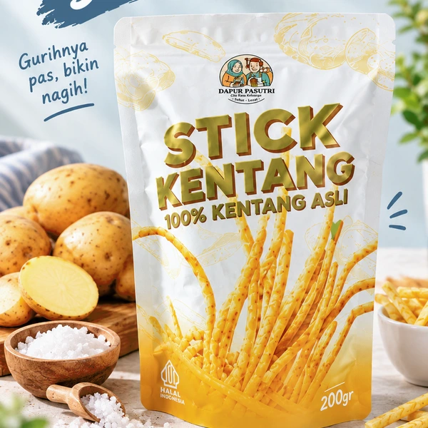 Stick Kentang Seaweed 200gr