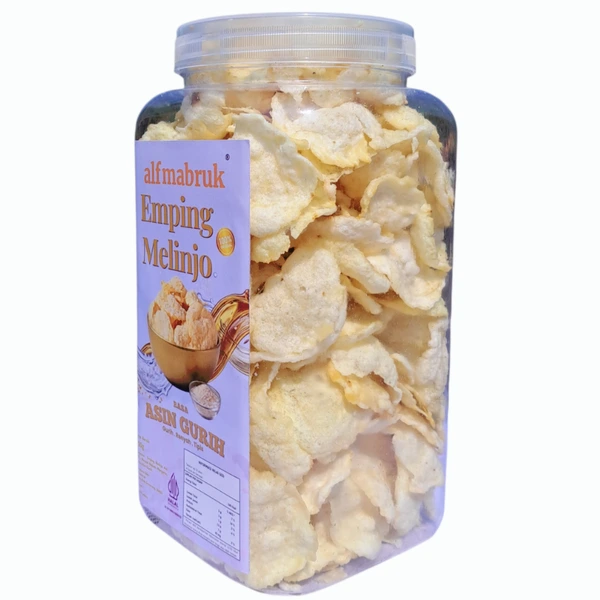 Emping Melinjo Asin Gurih -200g Toples