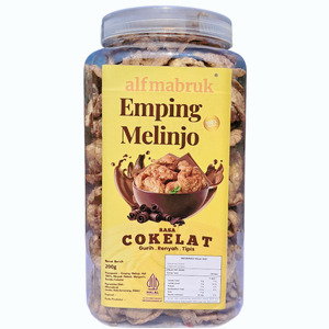 Emping Melinjo Cokelat -200g Toples
